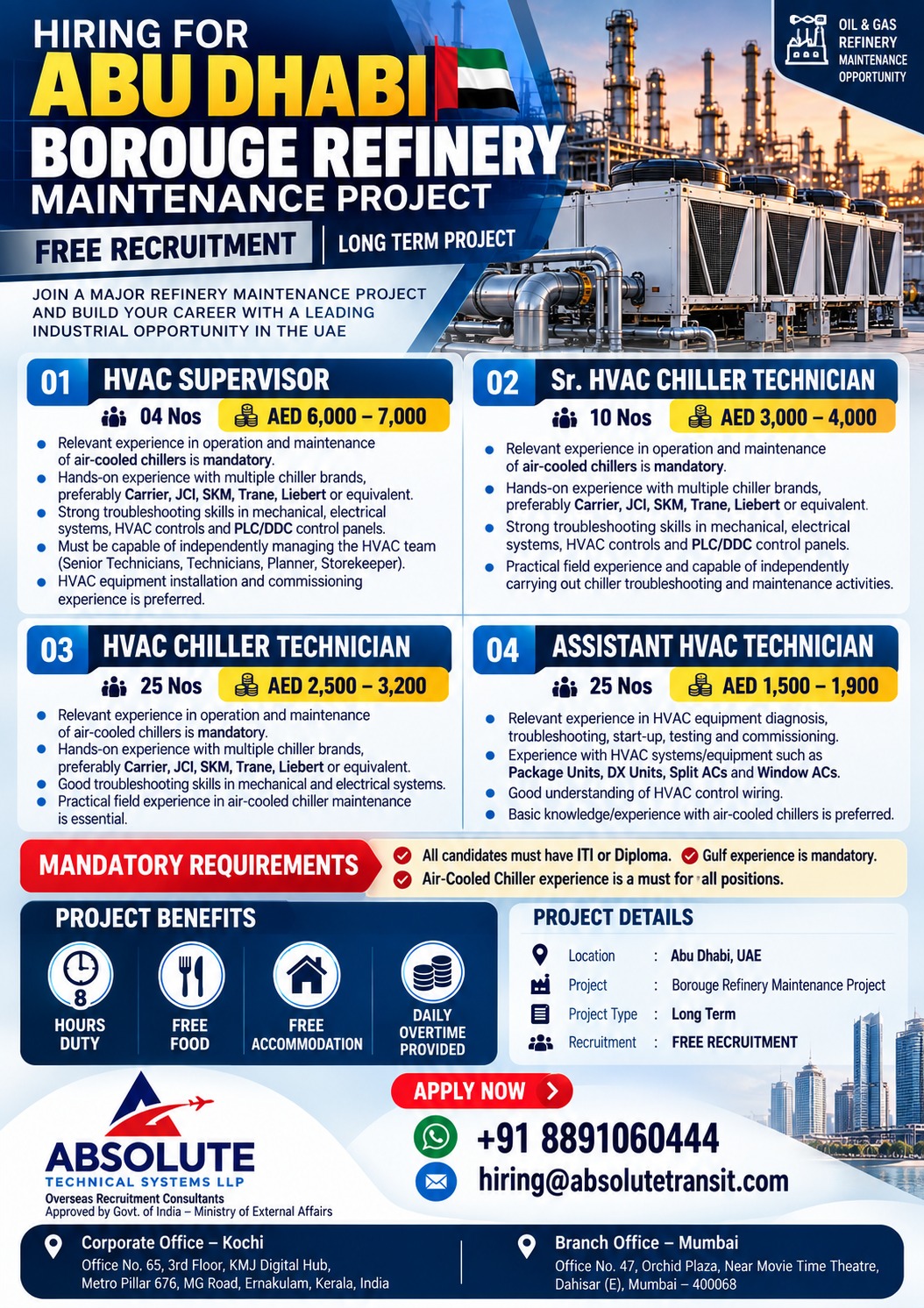 Abu Dhabi Borouge Refinery Maintenance Project