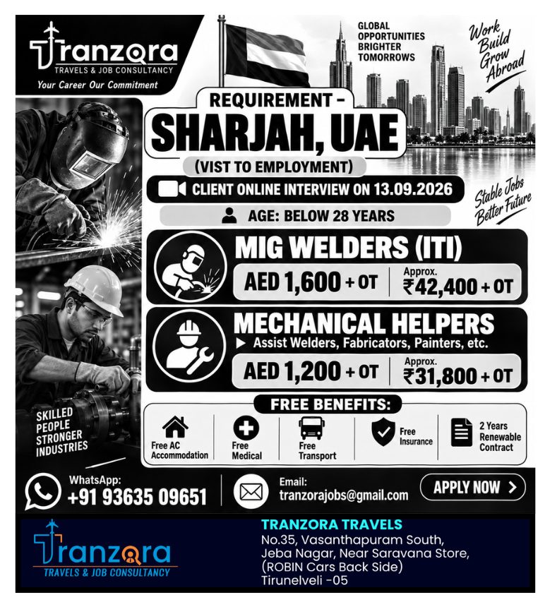 UAE - WELDER JOBS