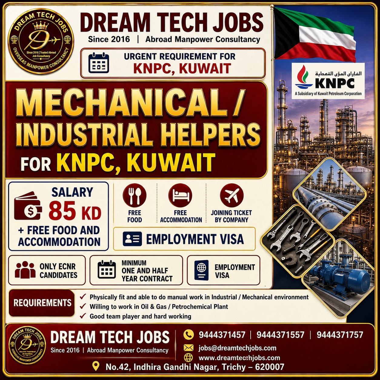 Mechanical / Industrial Helpers