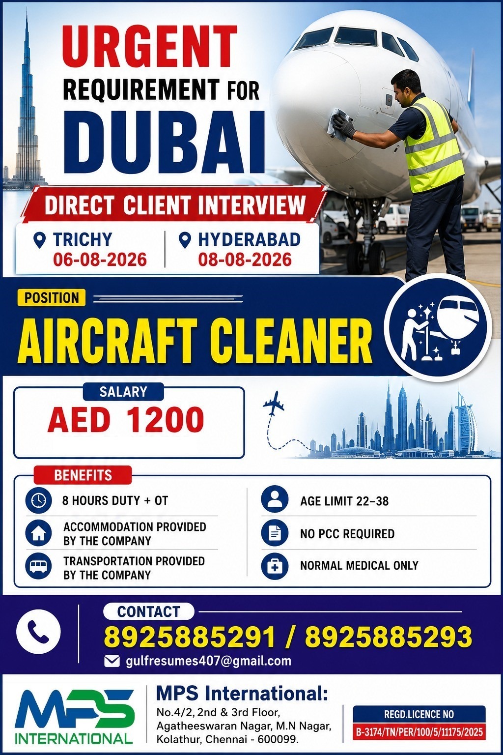 Aircraft Cleaner