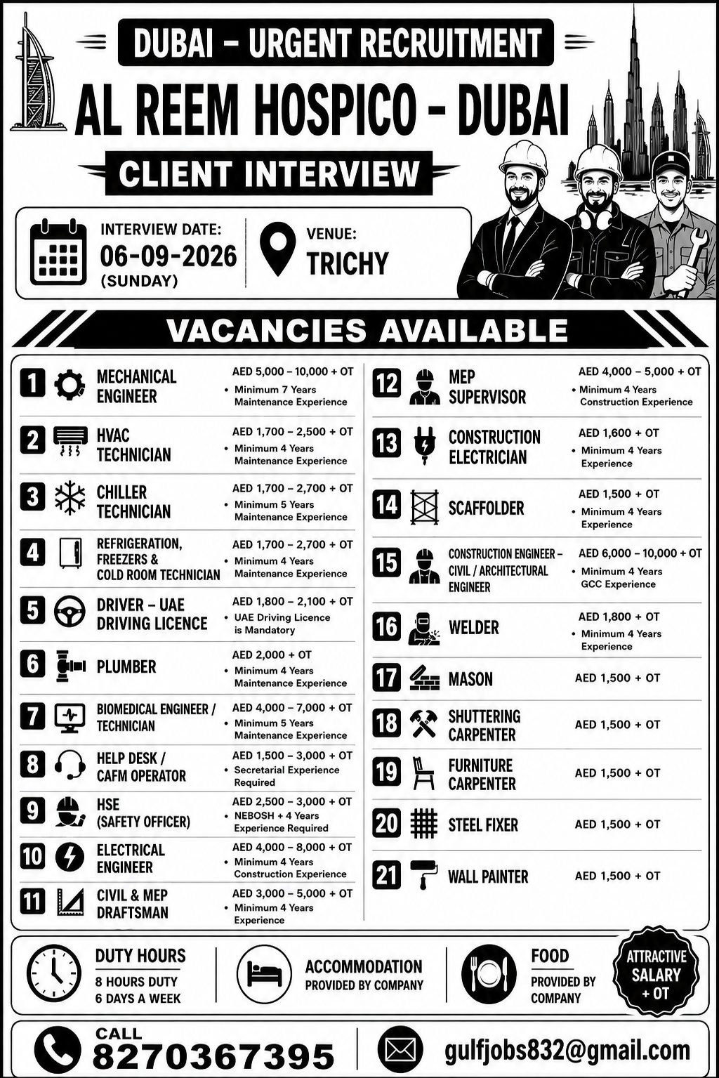 Al Reem Hospico Dubai - Urgent Recruitment,,,,