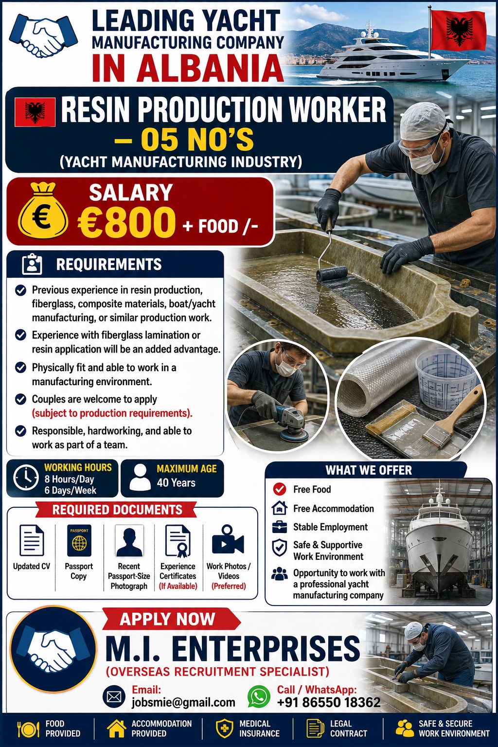 Resin Production Worker
