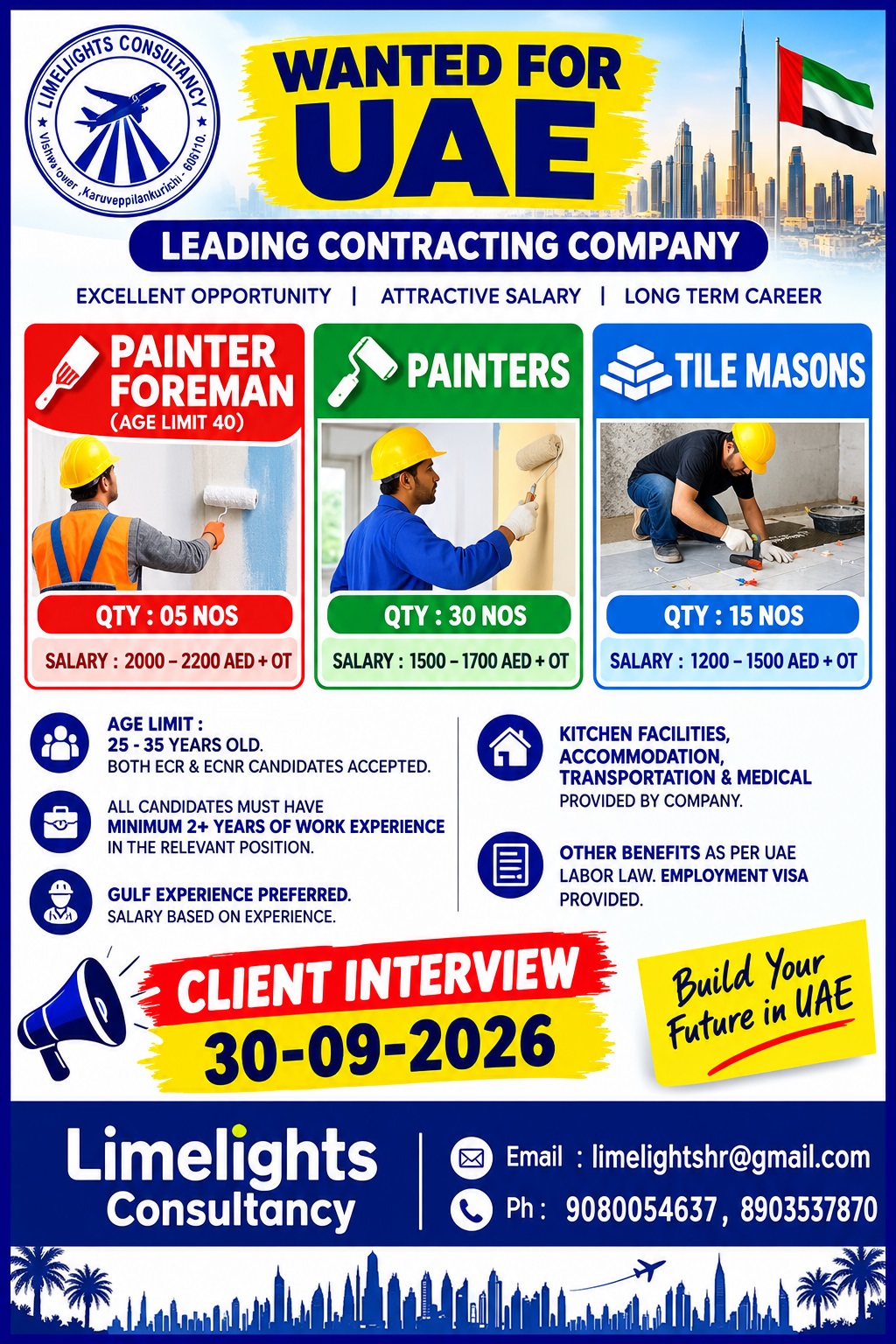 Construction Jobs Recruitment