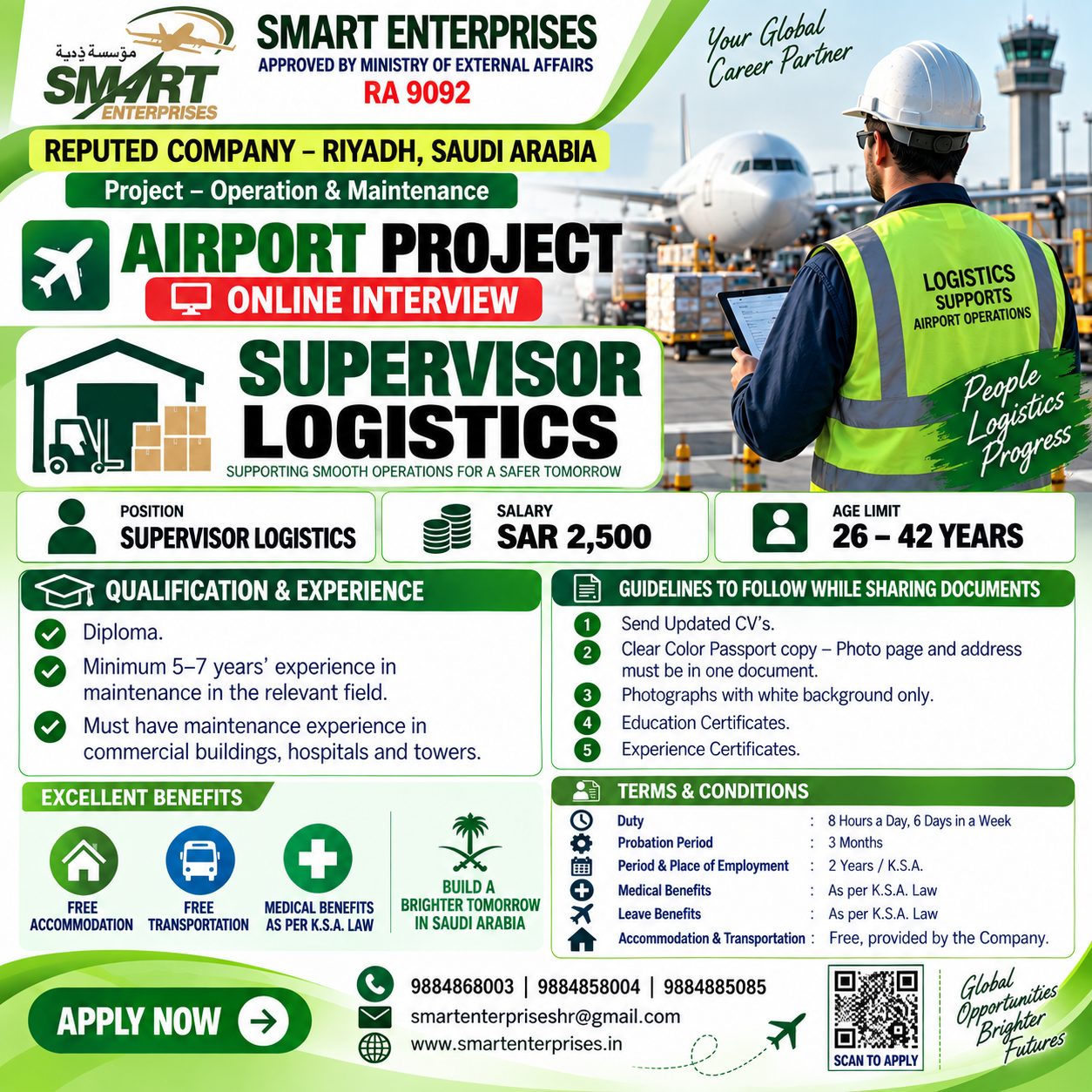 SUPERVISOR LOGISTICS