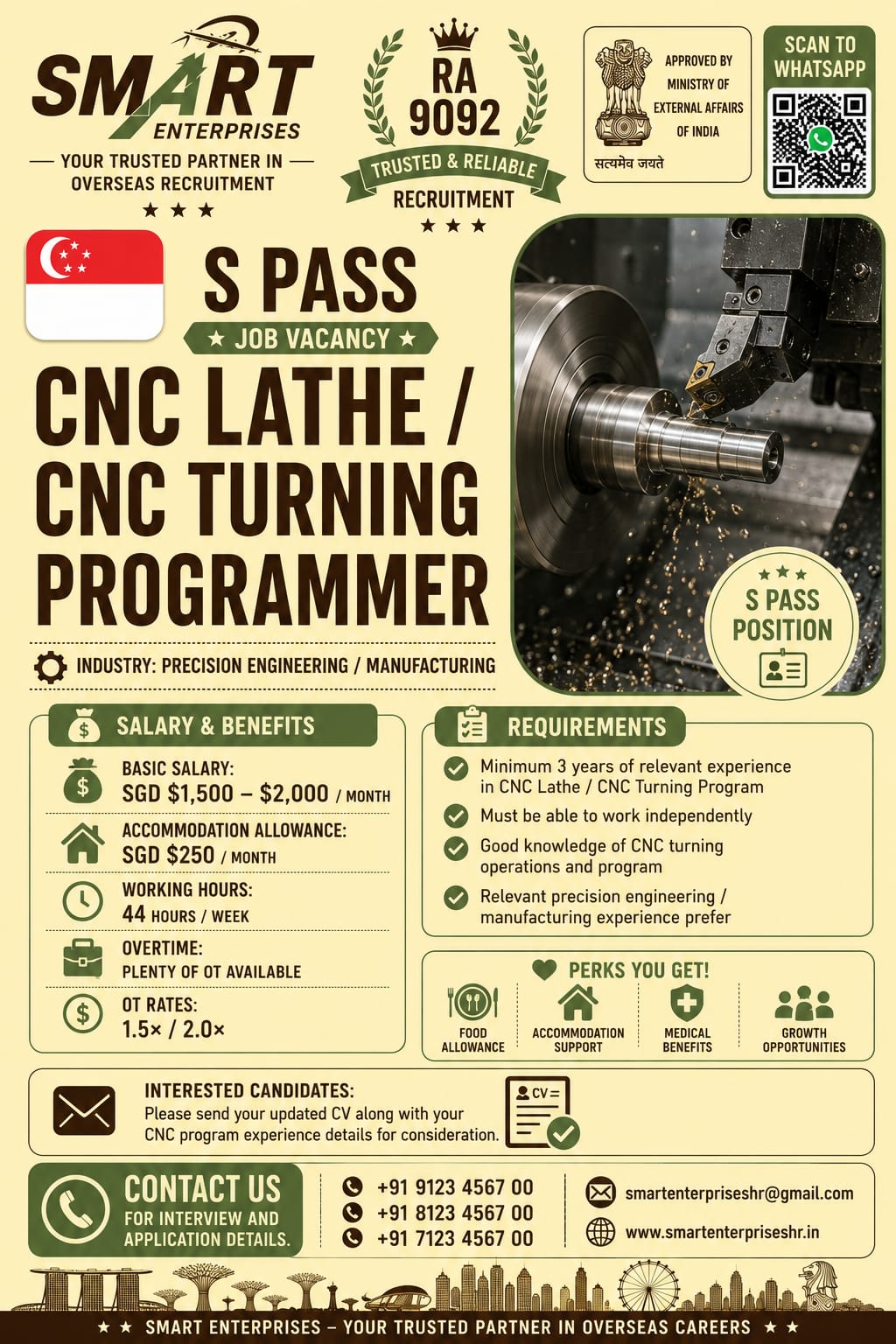 CNC LATHE / CNC TURNING PROGRAMMER