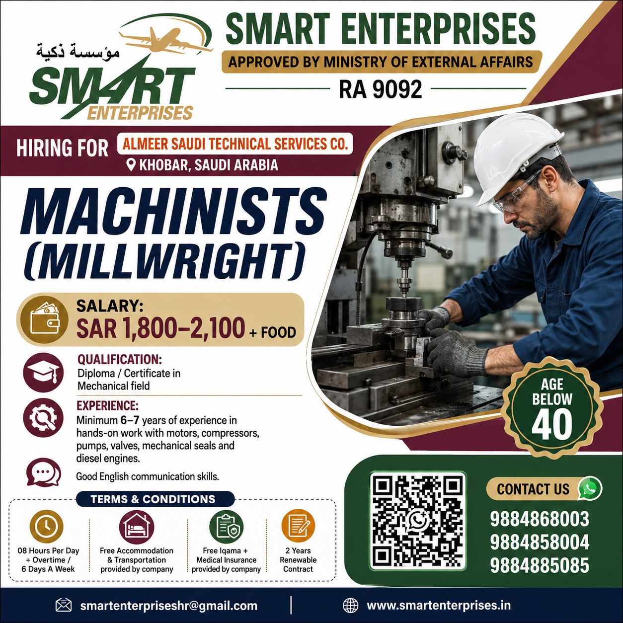 MACHINISTS (MILLWRIGHT