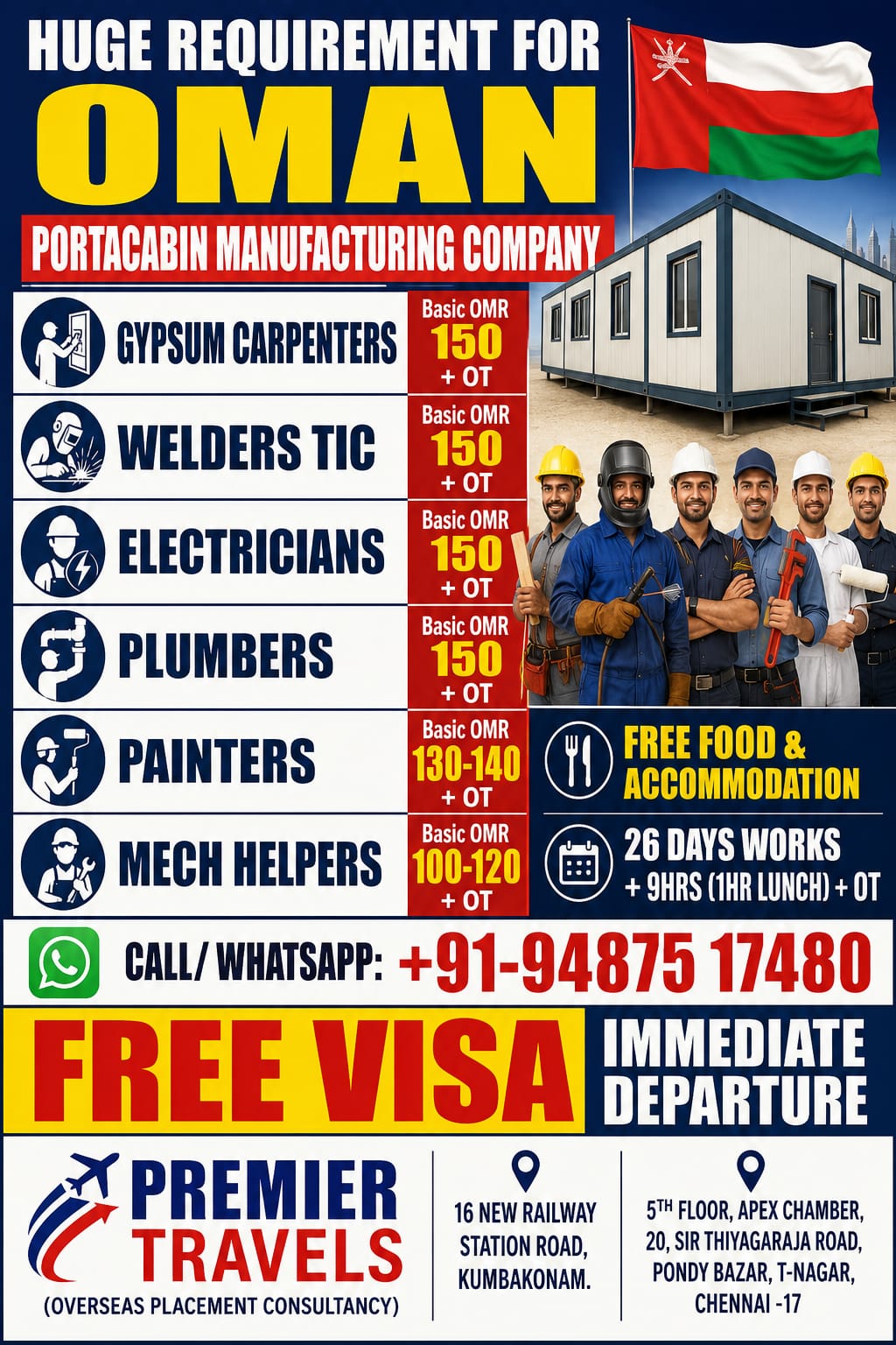 construction — Premier Travels, oman