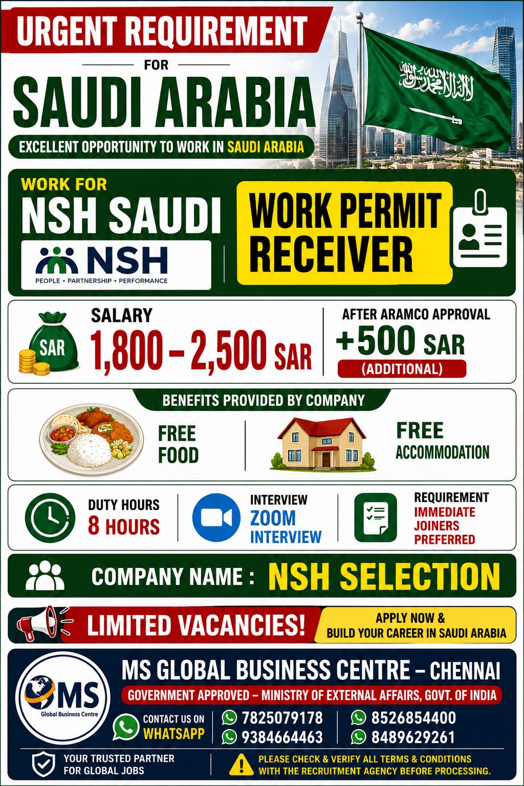 WORK PERMIT RECEIVER