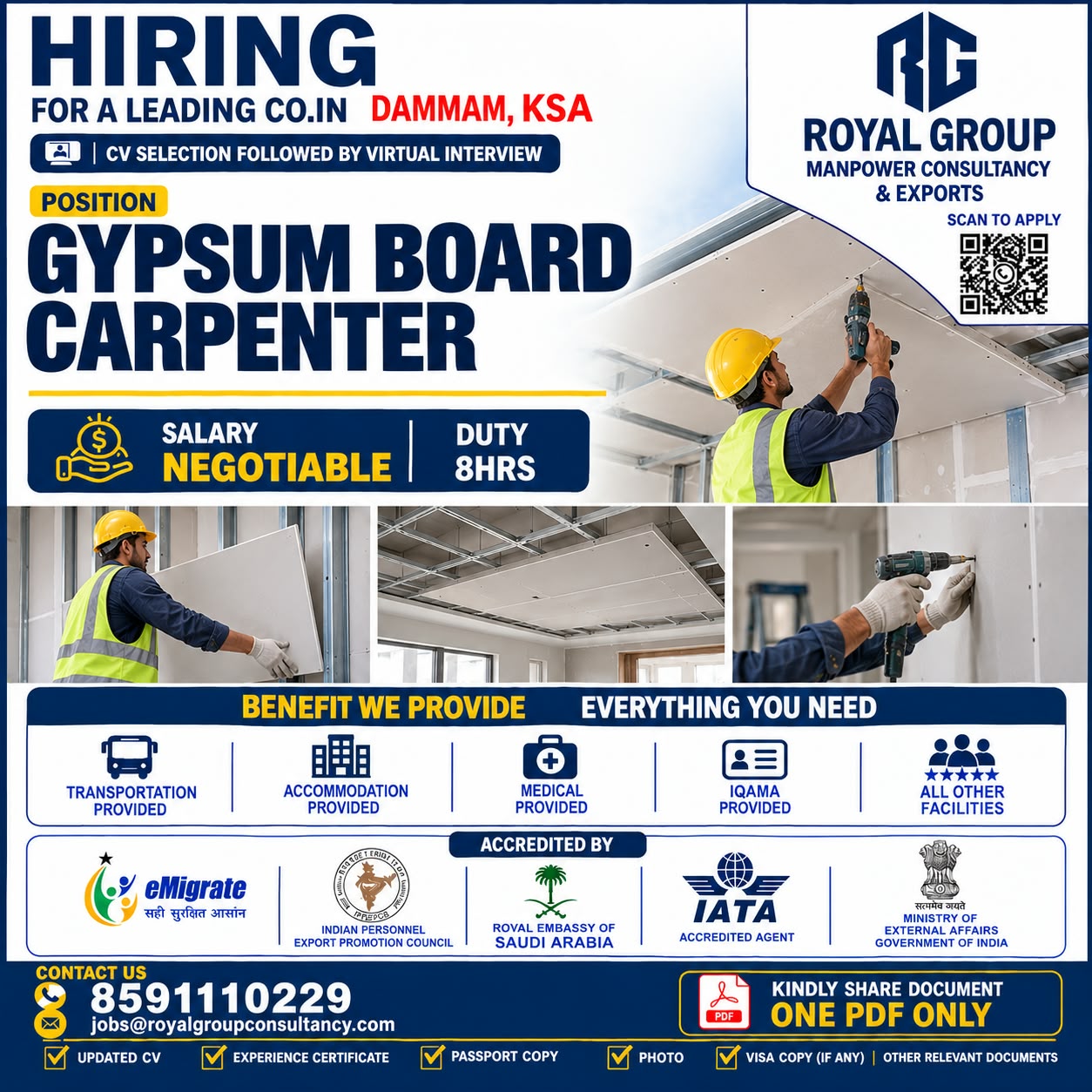 Gypsum Board Carpenter