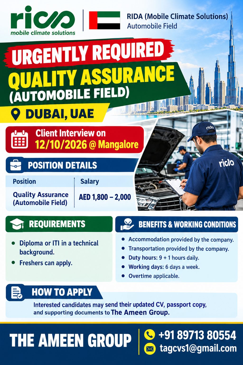 Quality Assurance (Automobile Field)