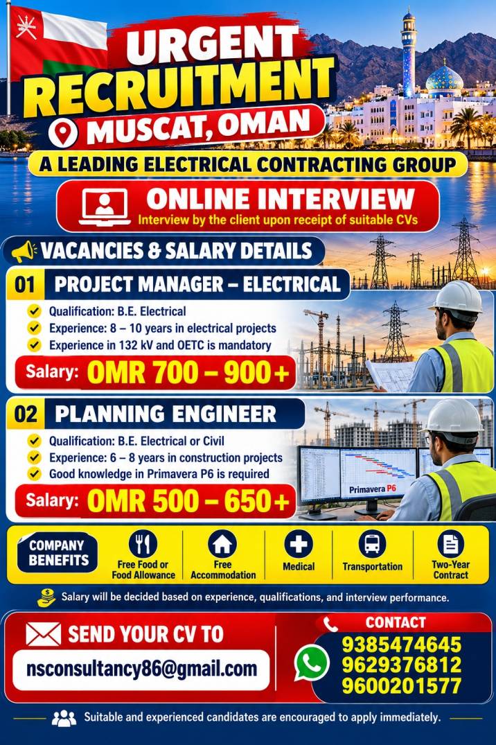 Project manager (electrical)