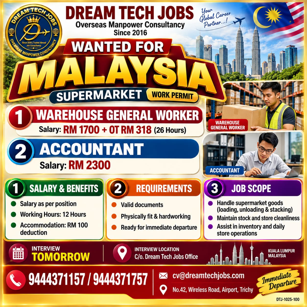 Supermarket Jobs in Malaysia