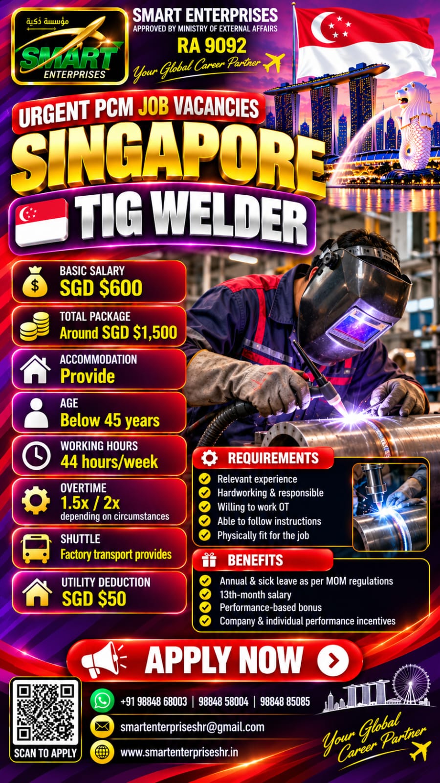 TIG WELDER SINGAPORE