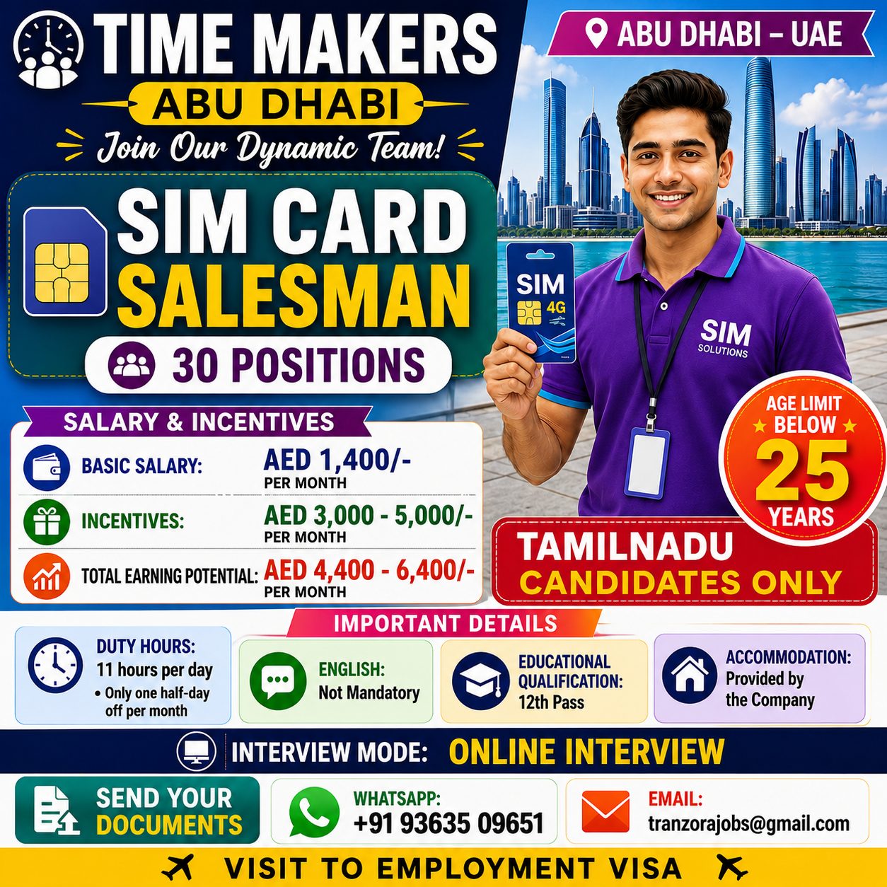 UAE - SALES MAN