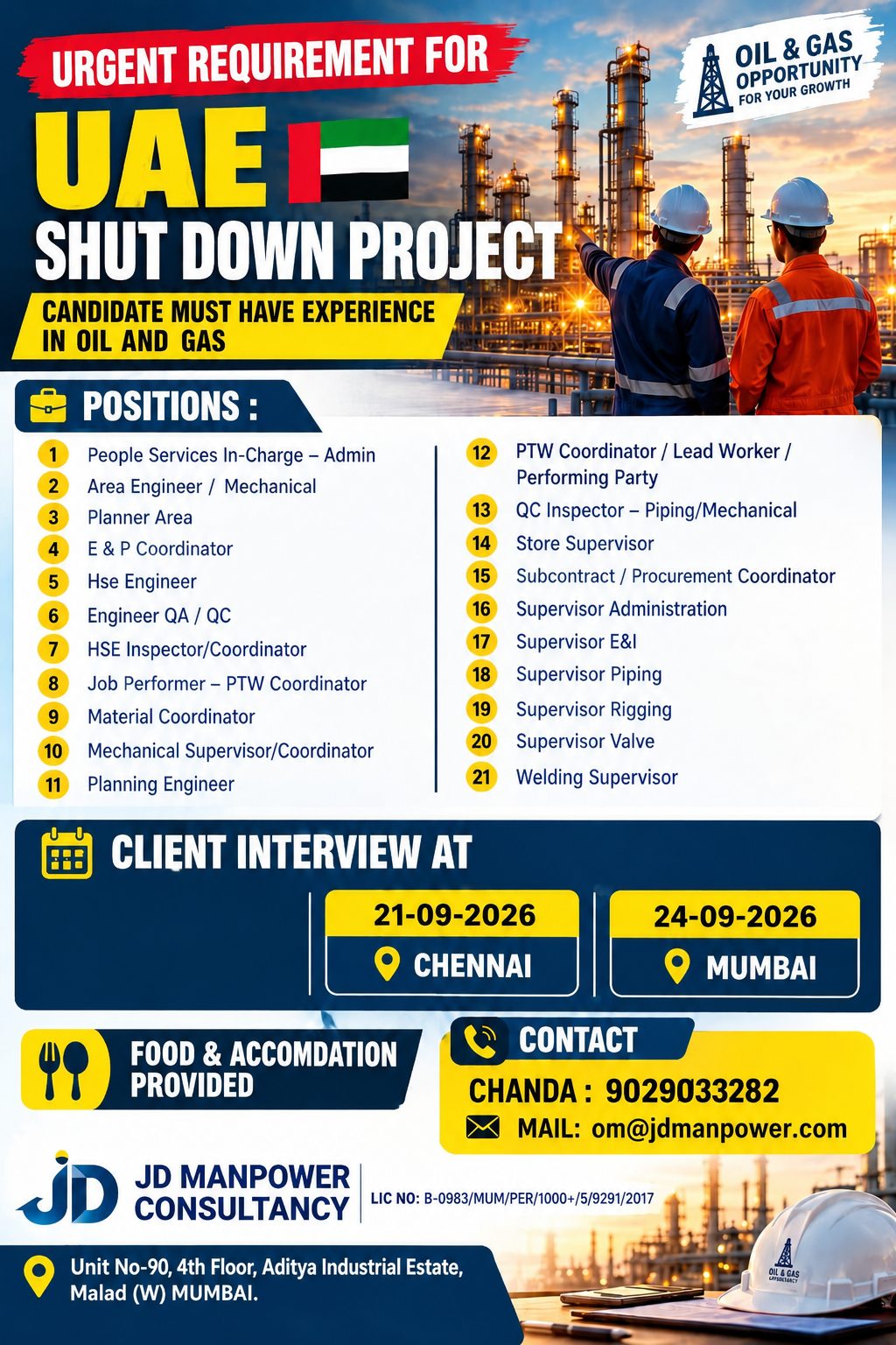UAE Shut Down Project