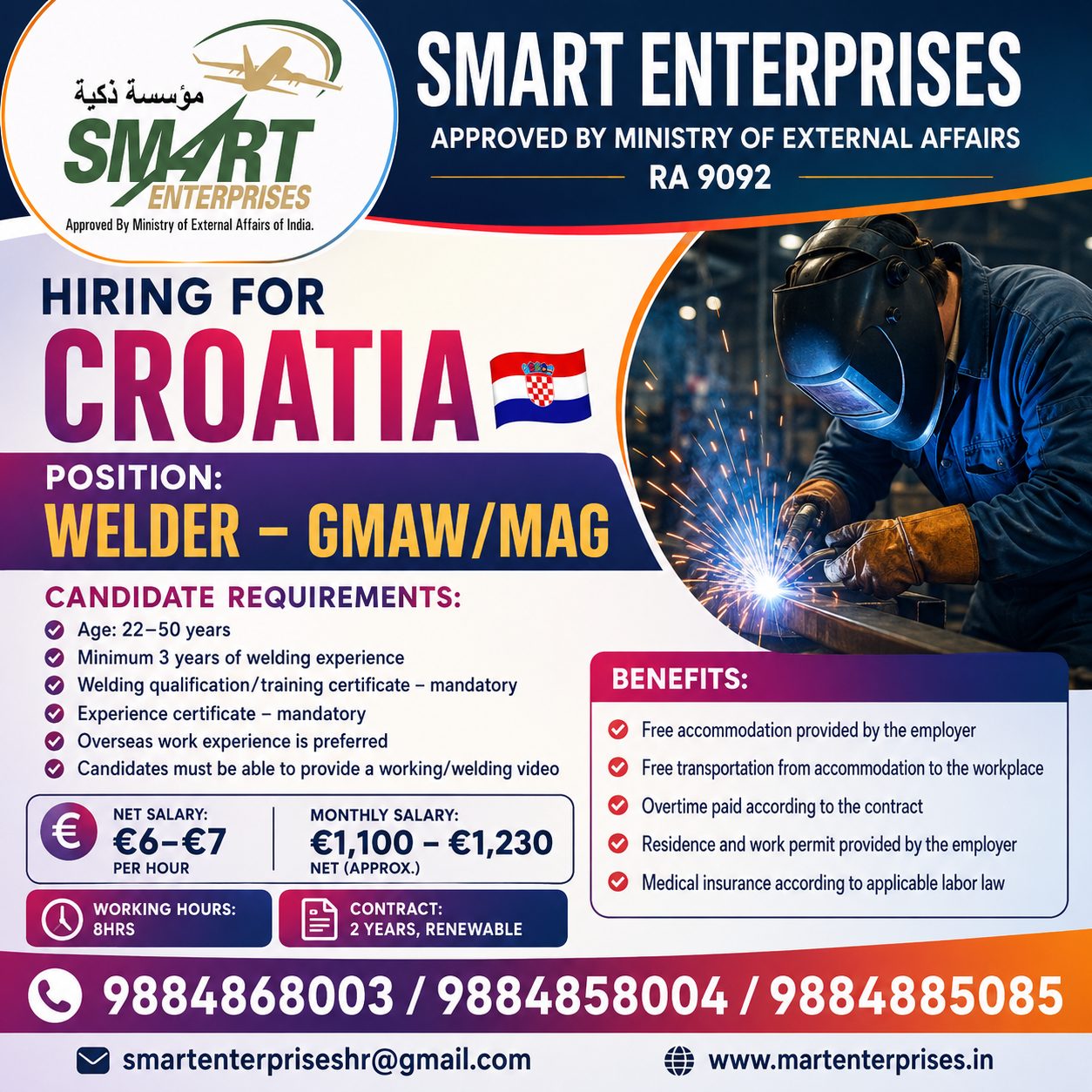 WELDER – GMAW/MAG GROTIA
