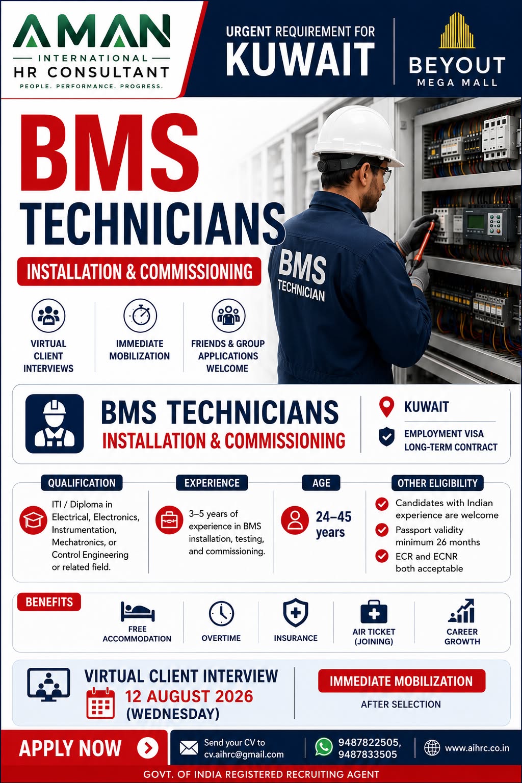 BMS Technicians