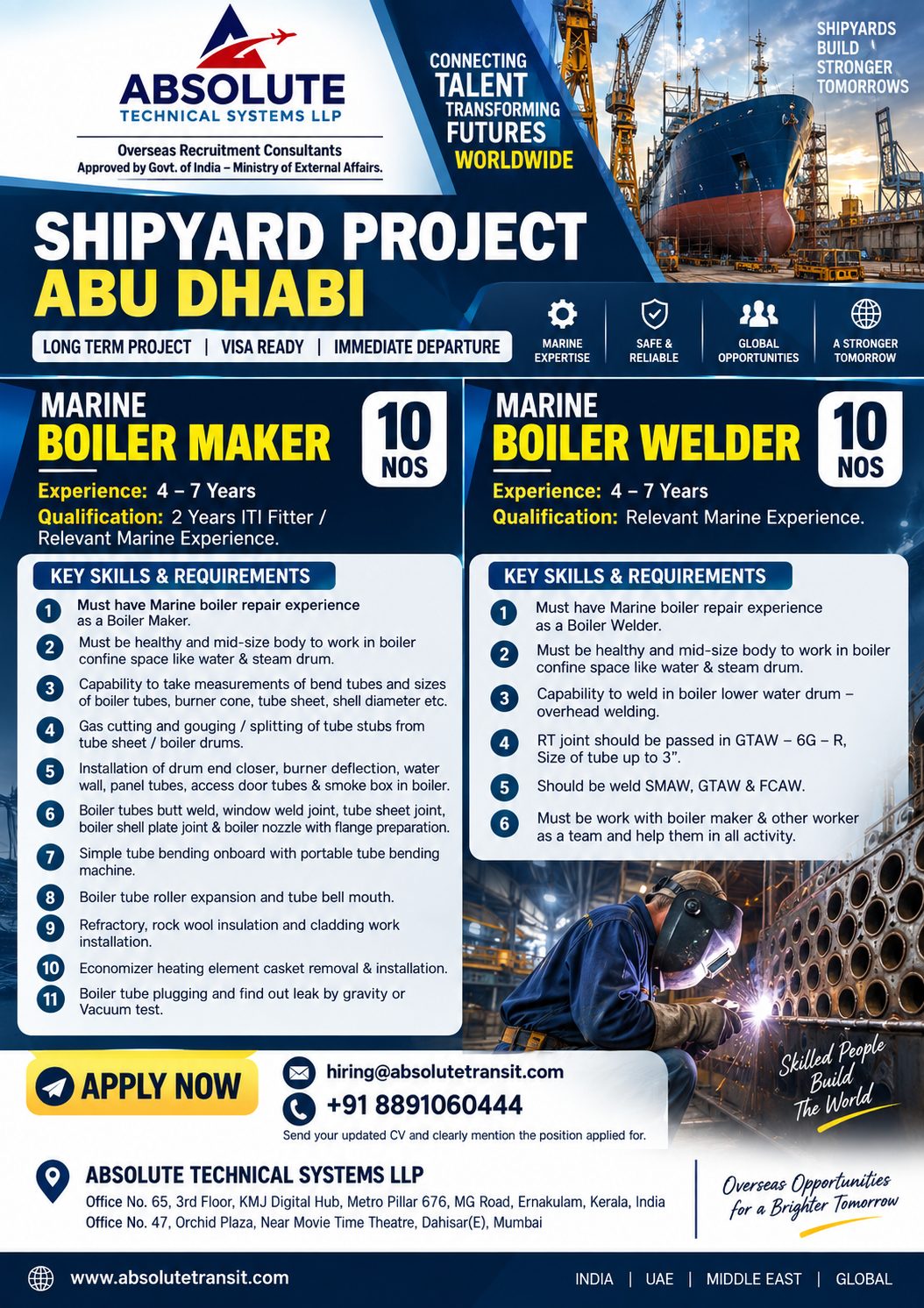 Shipyard Project Abu Dhabi