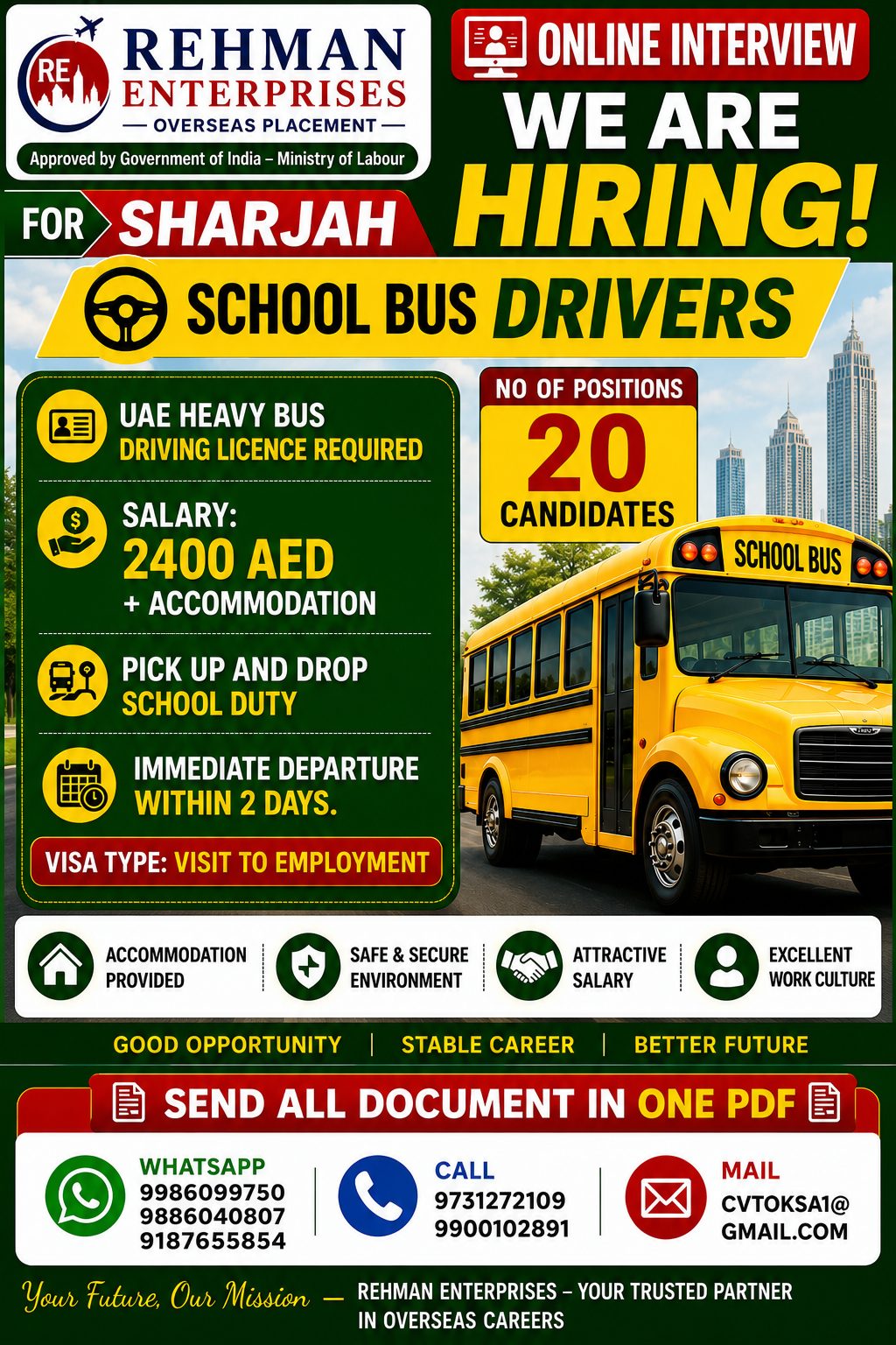 School Bus Drivers