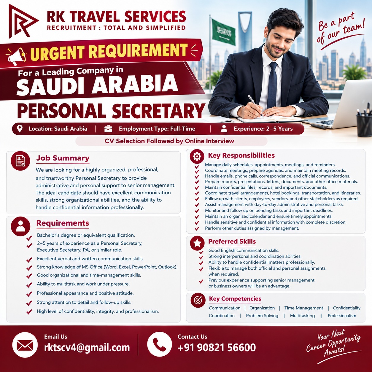 Personal Secretary