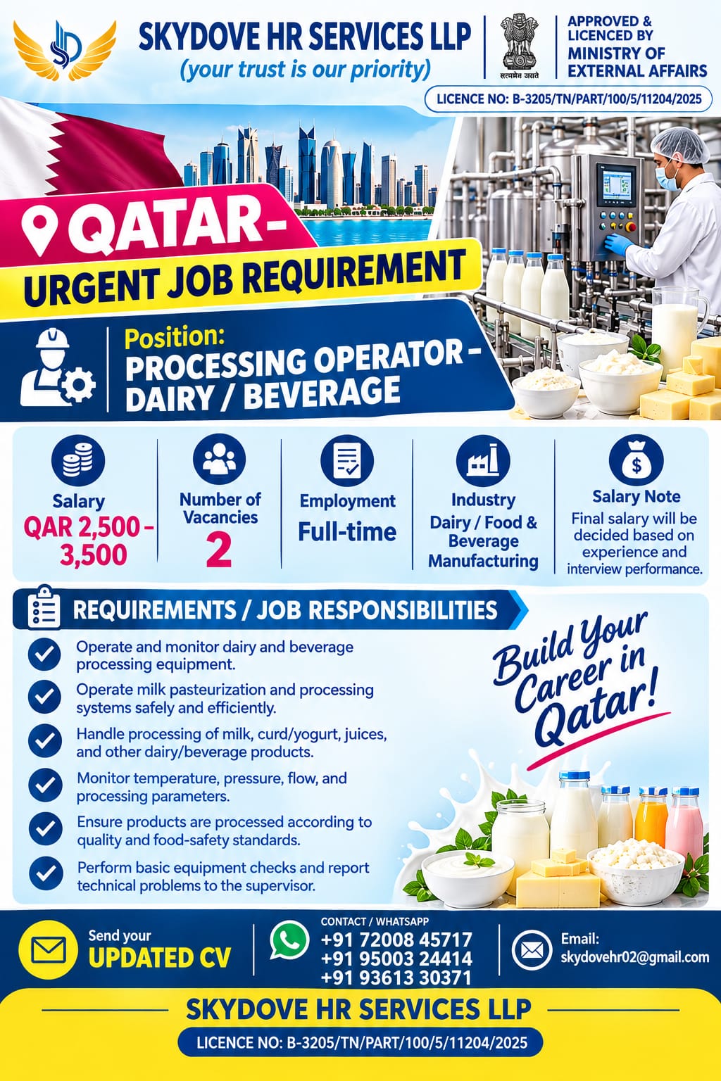 Processing operator