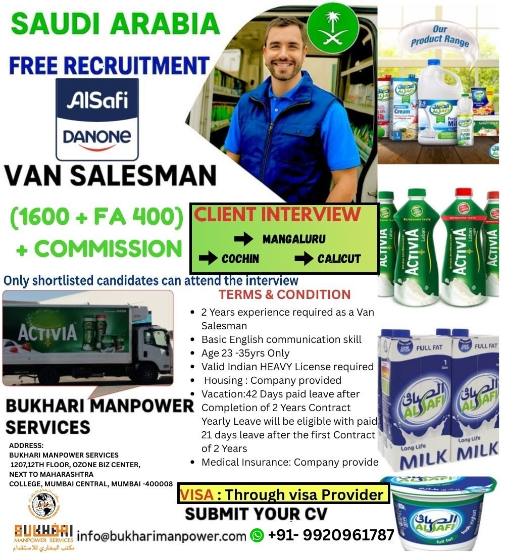 VAN SALESMAN..