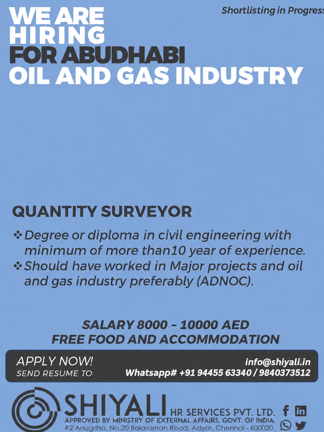 Quantity Surveyor