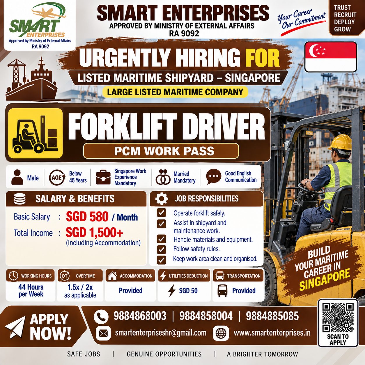 FORKLIFT DRIVER