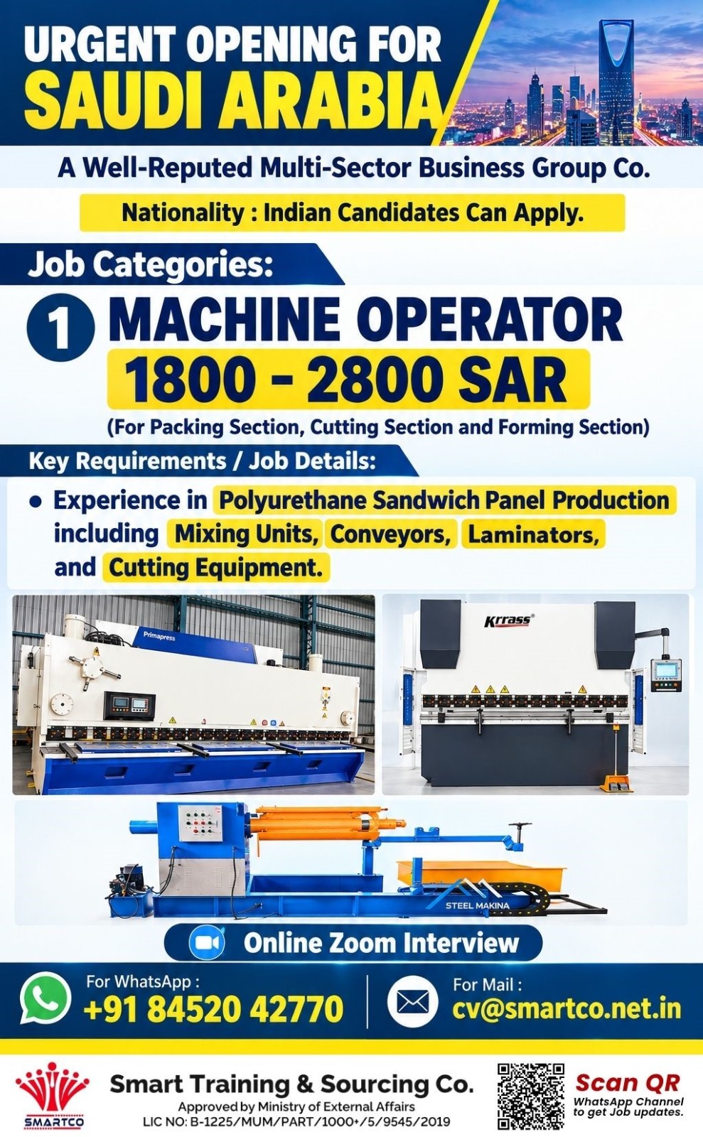 Machine Operator