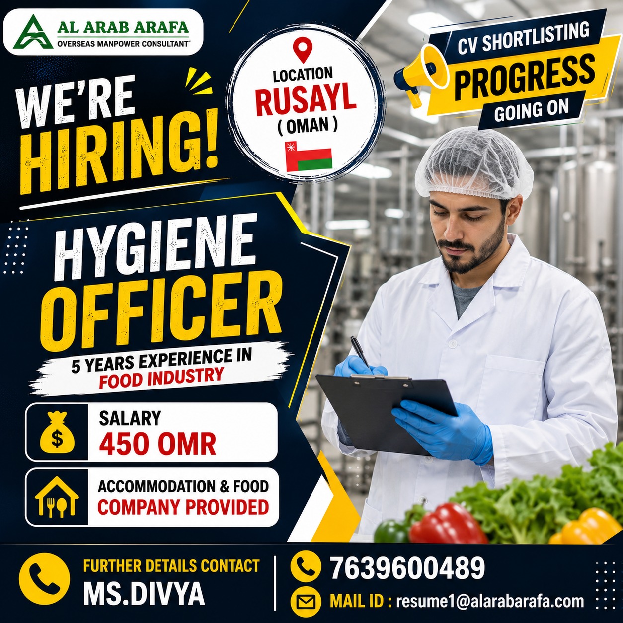 HYGIENE OFFICER