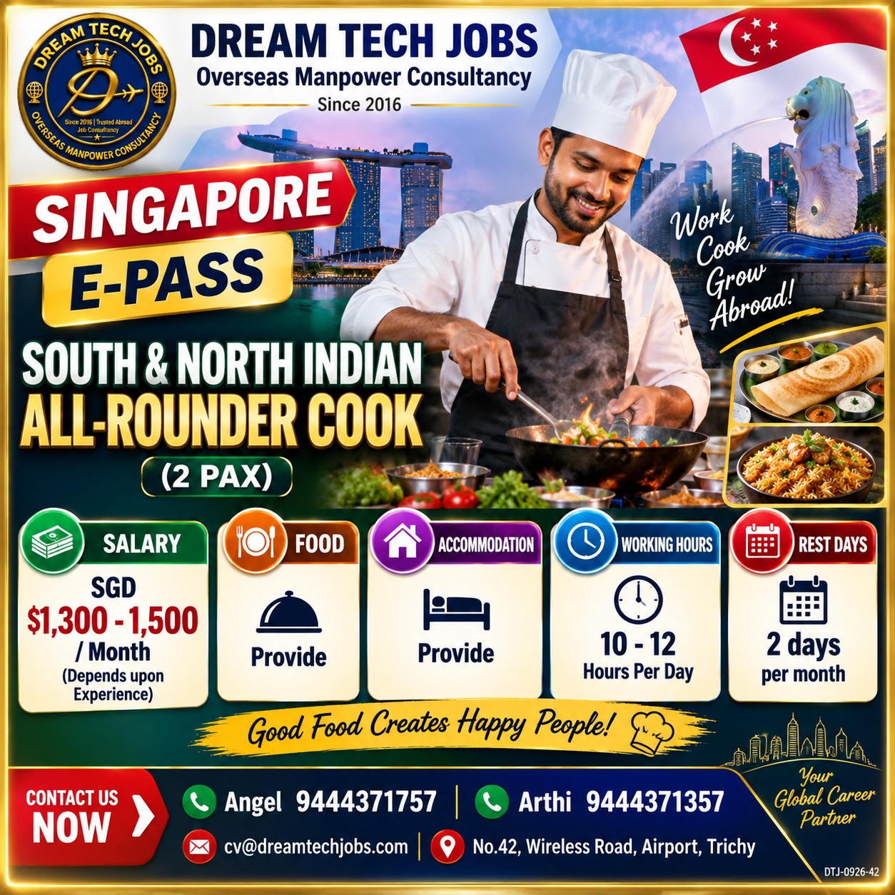South & North Indian All-Rounder Cook