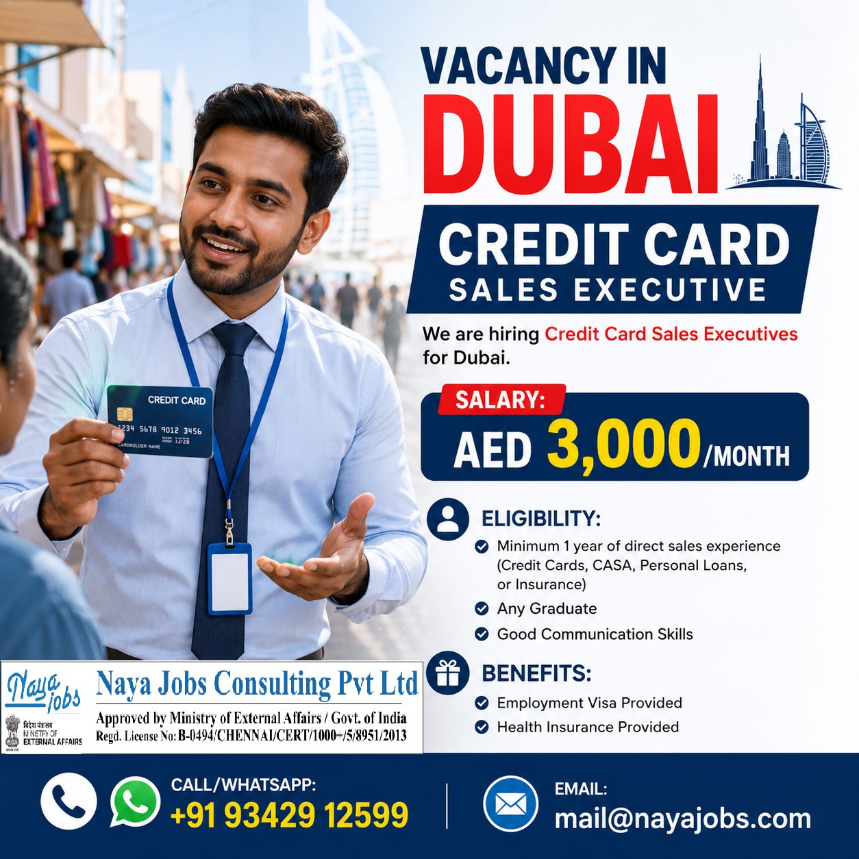 Credit Card Sales Executive Jobs