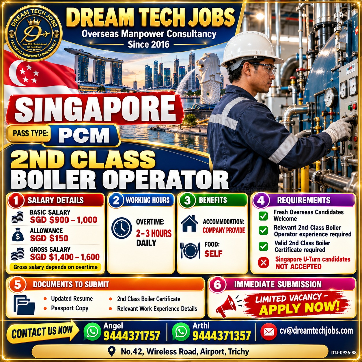 2nd Class Boiler Operator