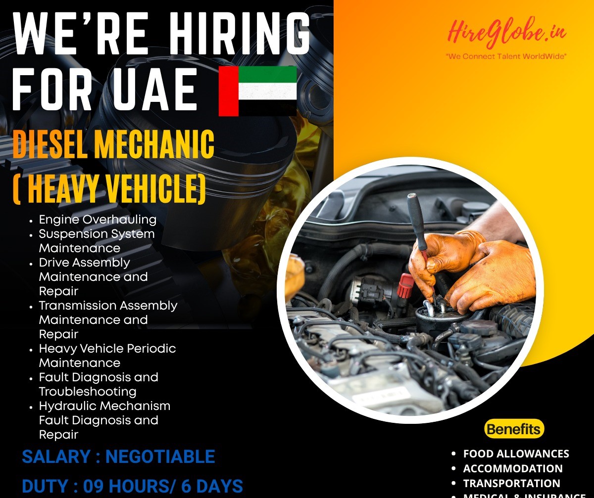 Diesel Mechanic (Heavy Vehicle)