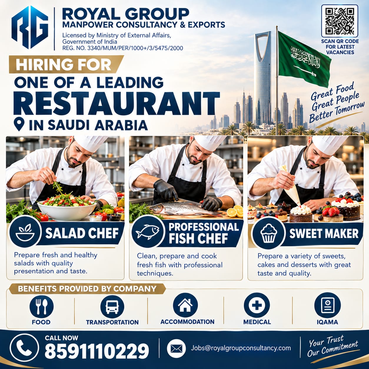 Restaurant Staff - Multiple Positions