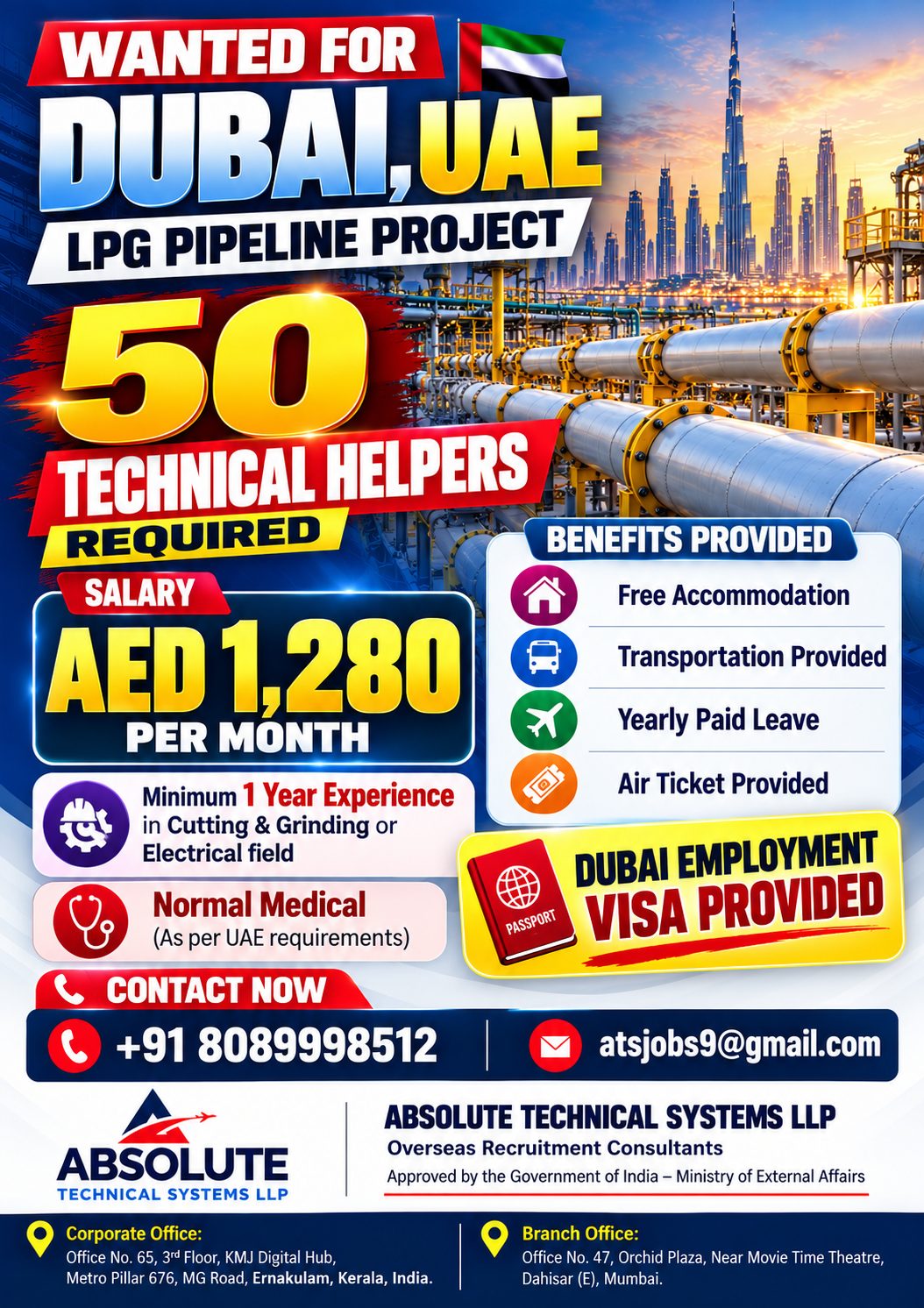 LPG Pipeline Project - Technical Helpers