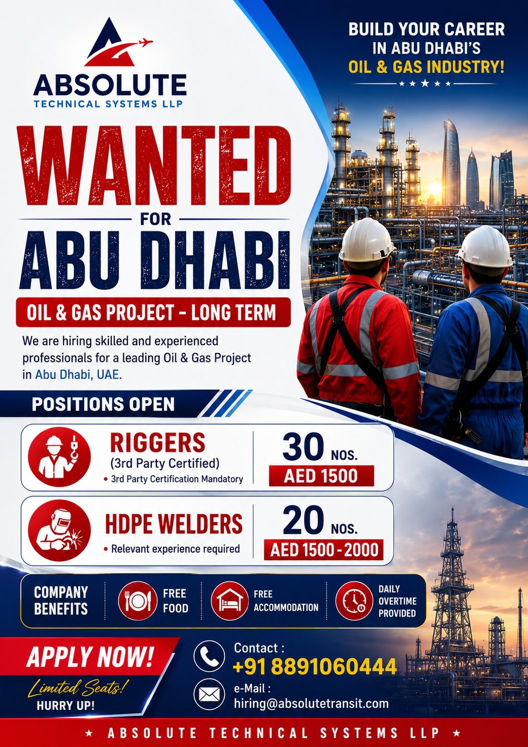 Oil & Gas Project - Rigger