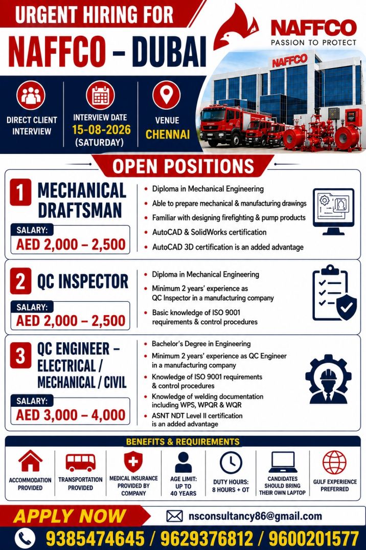 LEADING NAFFFCO COMPANY REQUIREMENT FOR UAE