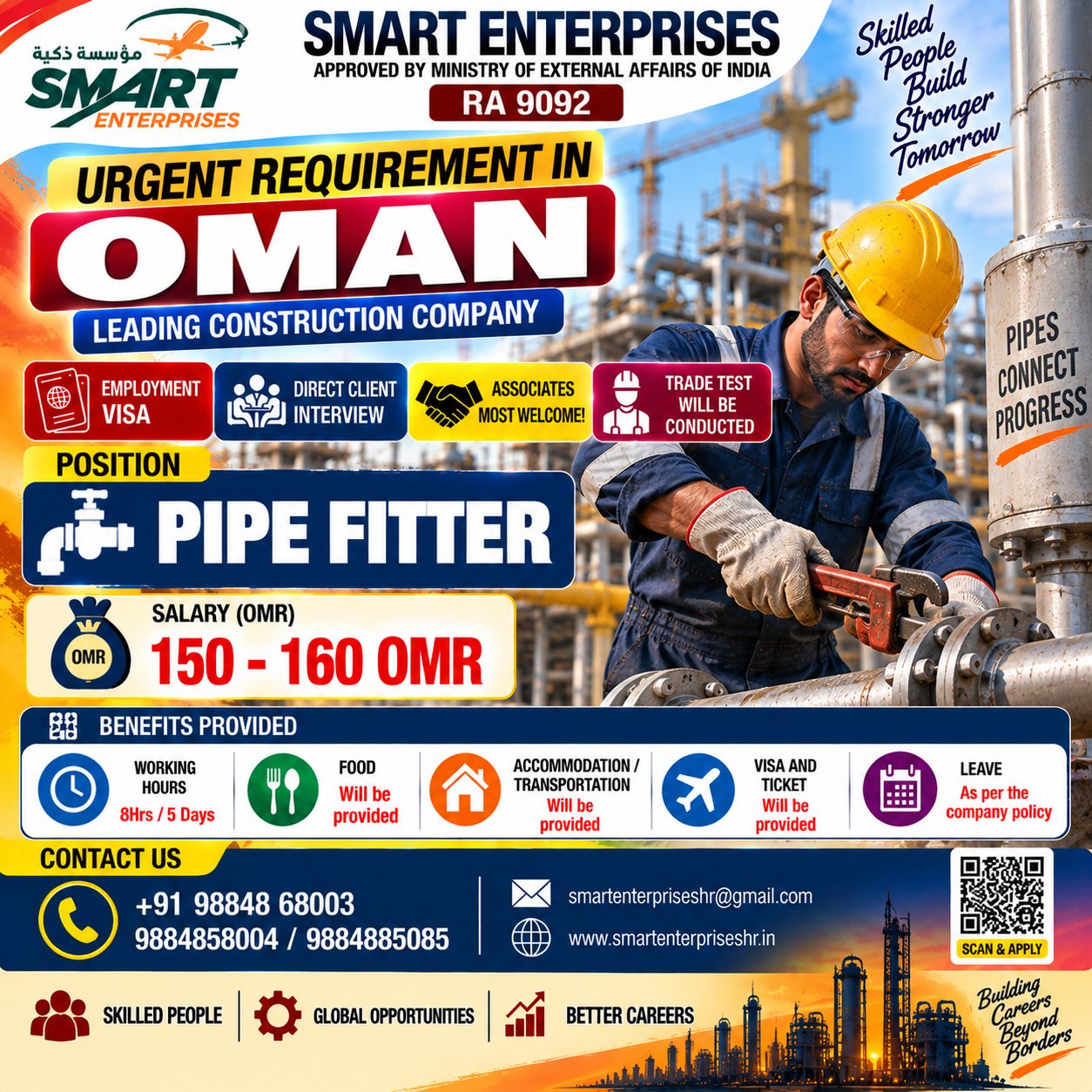 Pipe Fitter OMAN