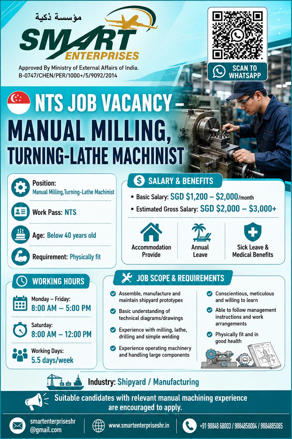 Manual Milling, Turning-Lathe Machinist
