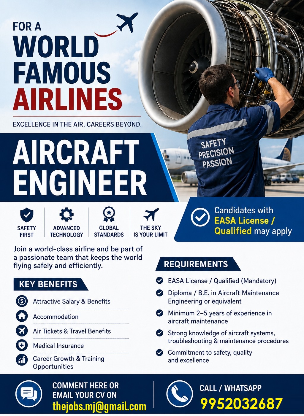 Hiring Aircraft Engineer