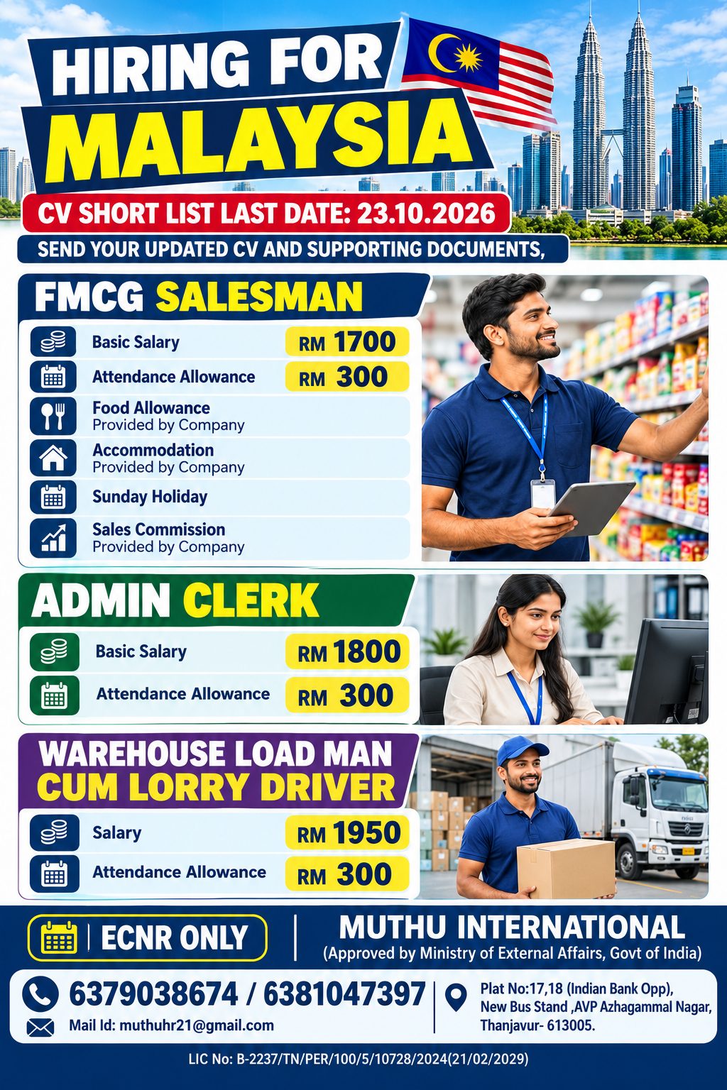 Sales man interview