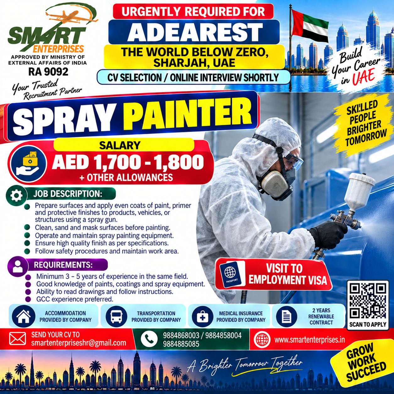 SPRAY PAINTER AD