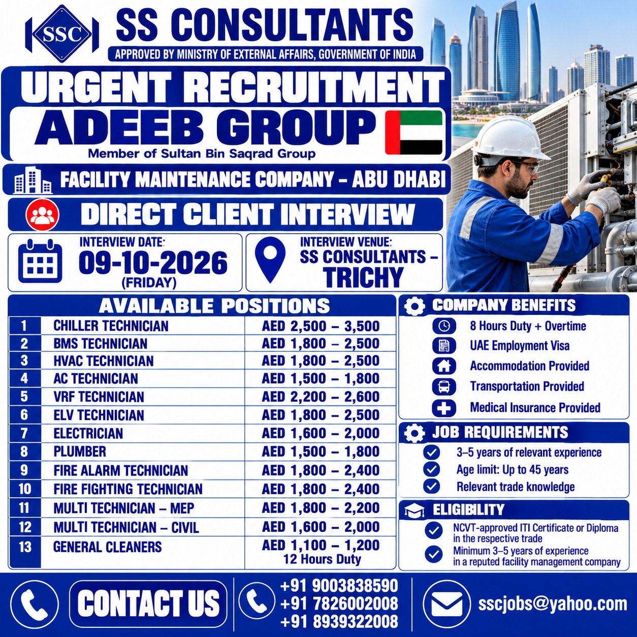 Facility Maintenance Company – Abu Dhabi