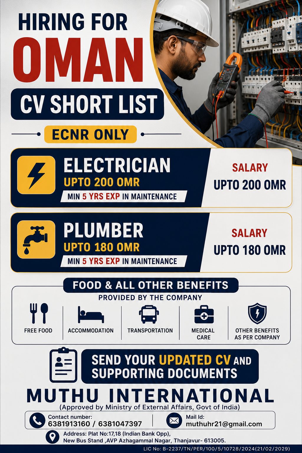 Electricians ...