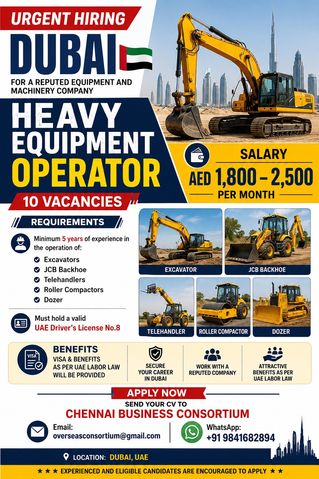 Heavy Equipment Operator