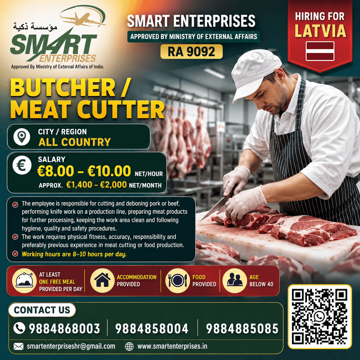 BUTCHER / MEAT CUTTER