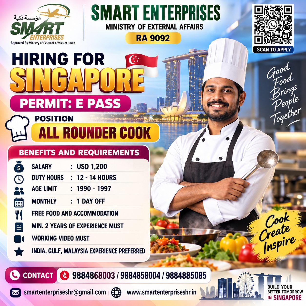 ALL ROUNDER COOK