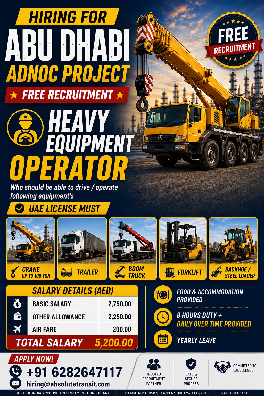 Heavy Equipment Operator