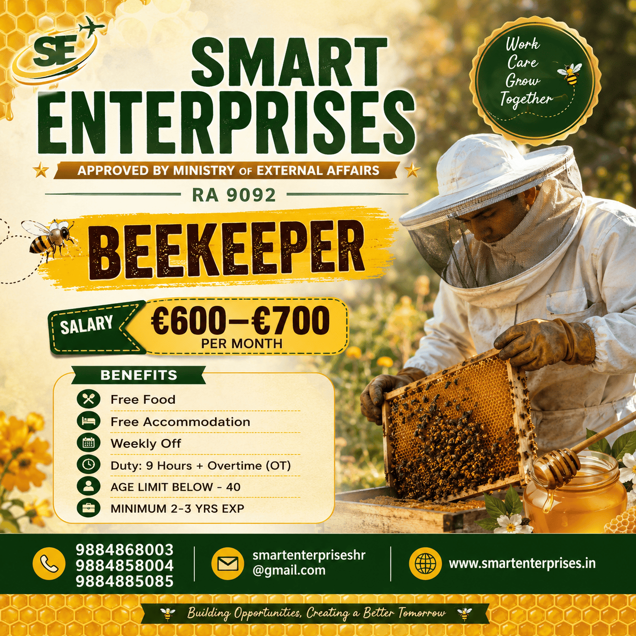 BEEKEEPER — smartenterpriseshr@gmail.com, ALBANIA
